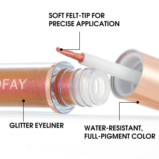 SPARKLE LINQ Liquid Glitter Eyeliner Kit