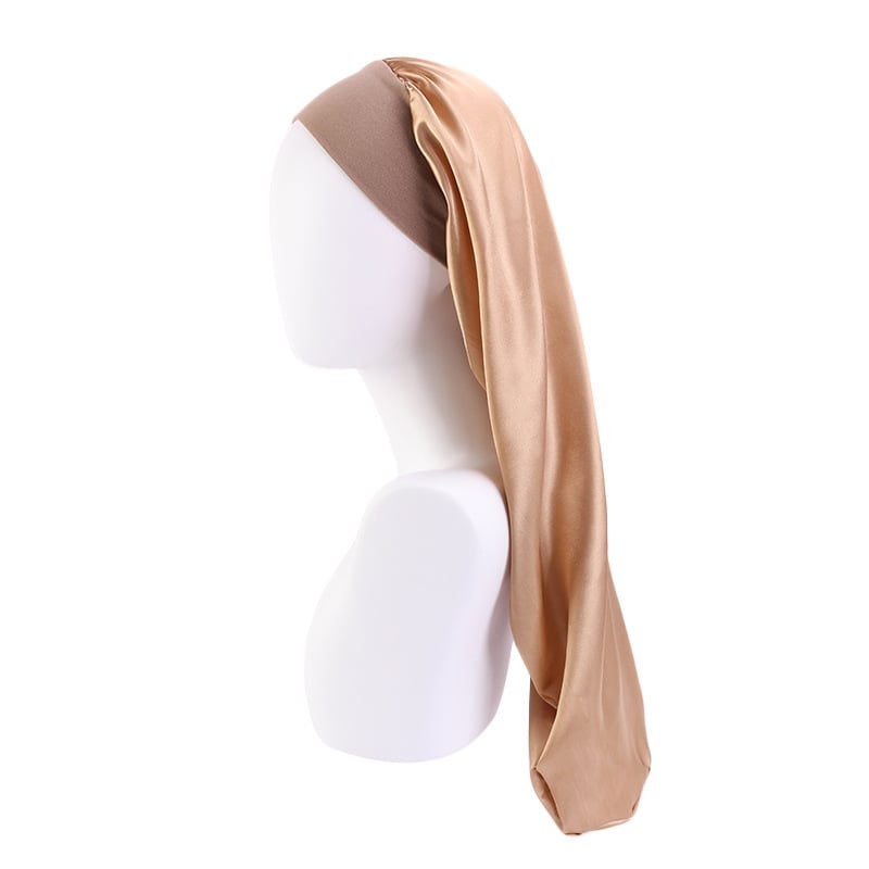 The Happy Neighbor Extra-Long Satin Bonnet for Locs & Braids