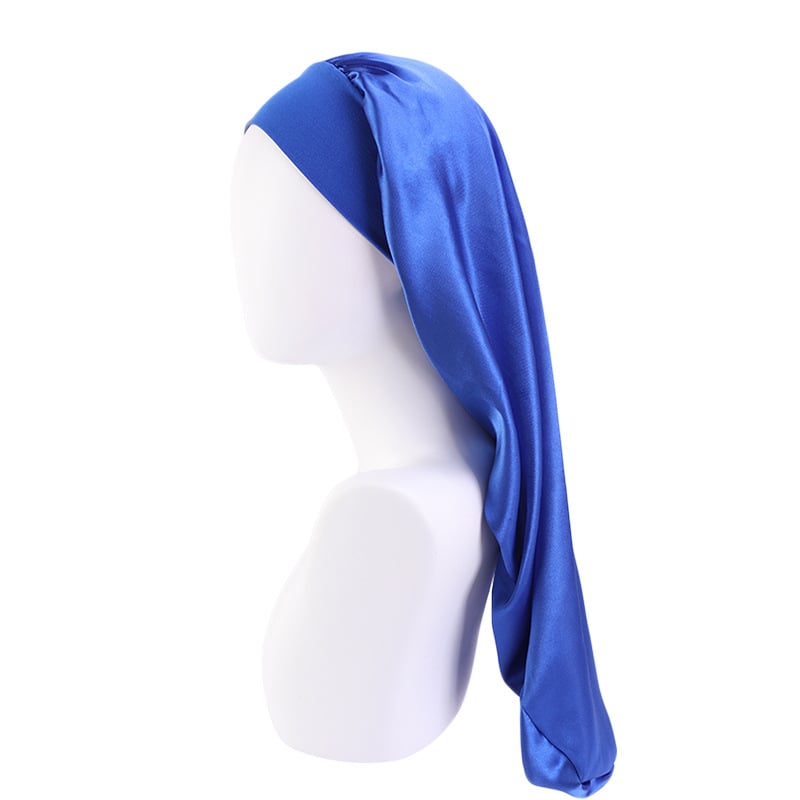 The Happy Neighbor Extra-Long Satin Bonnet for Locs & Braids