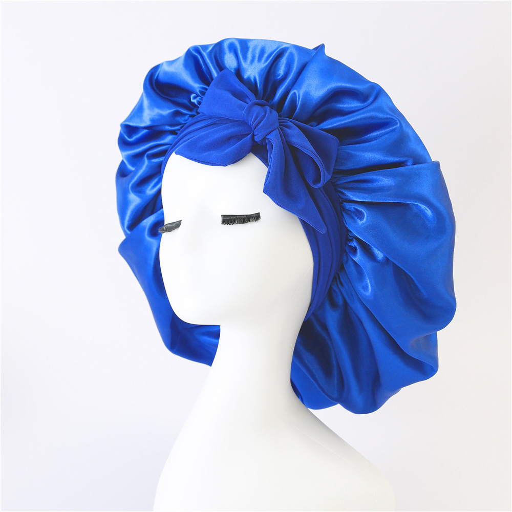 Silk Curly Sleep Cap