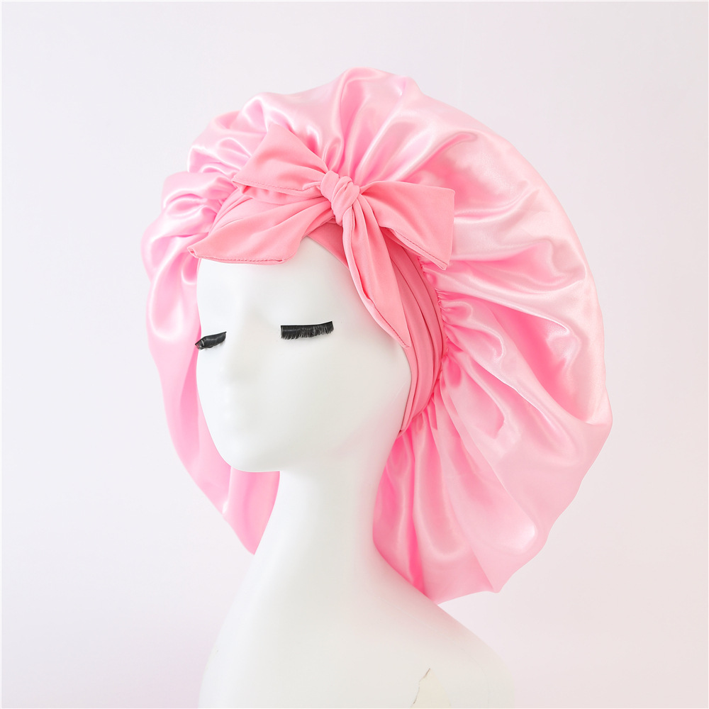 Silk Curly Sleep Cap