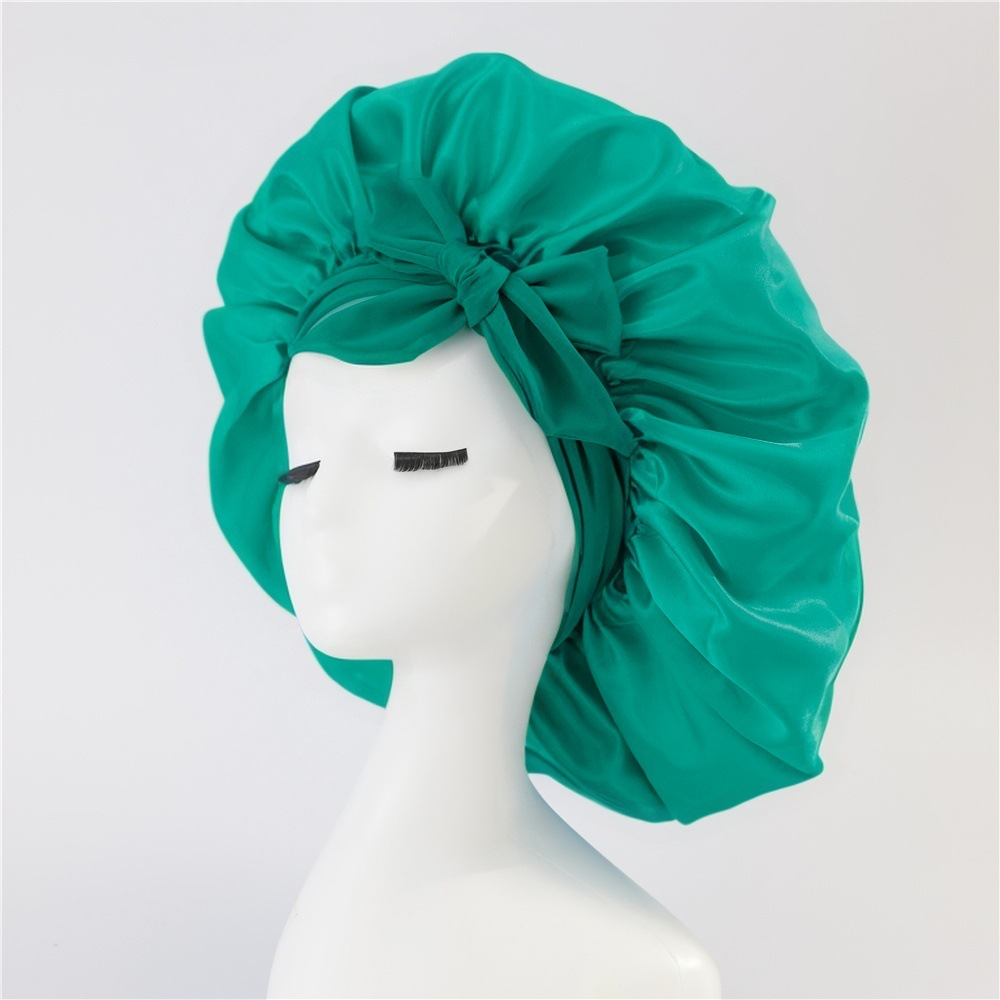 Silk Curly Sleep Cap