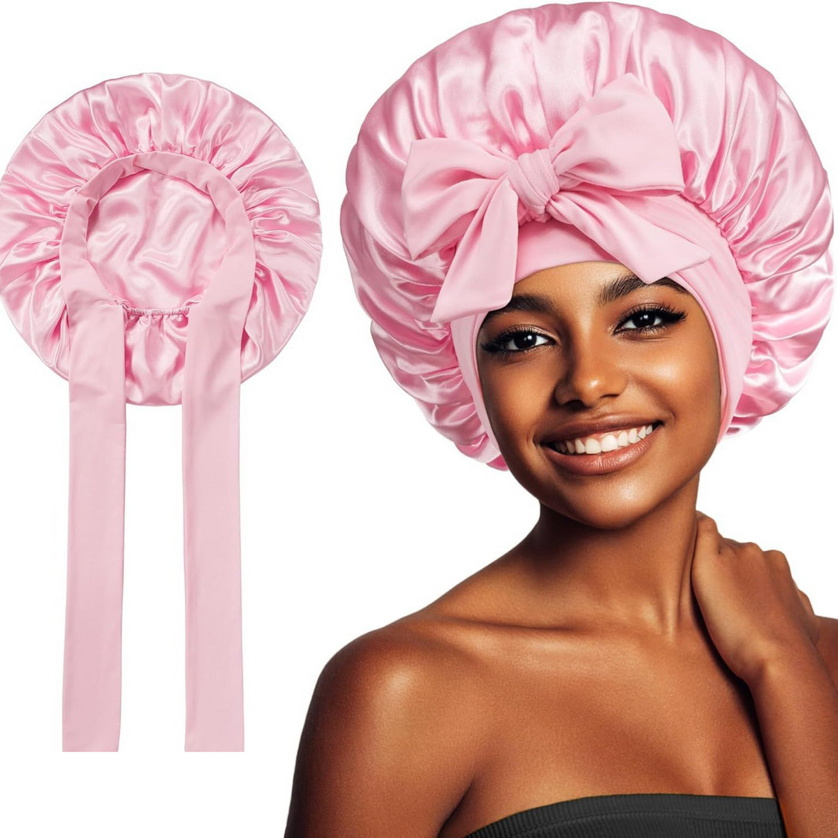 The Happy Neighbor Everyday Satin Bonnet