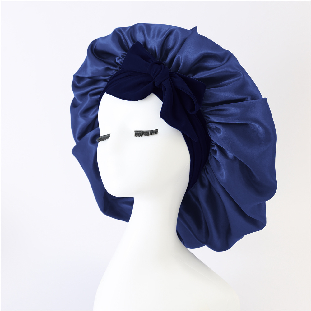 Silk Curly Sleep Cap