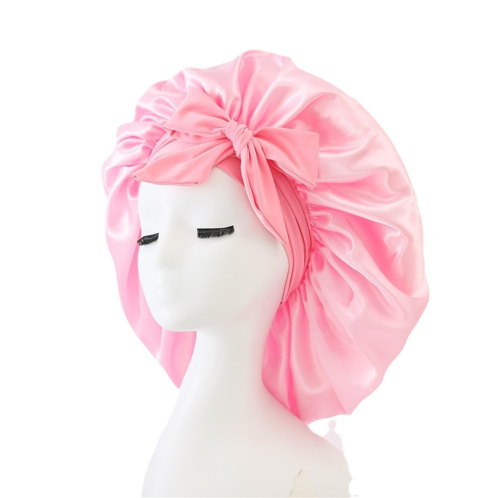Silk Curly Sleep Cap