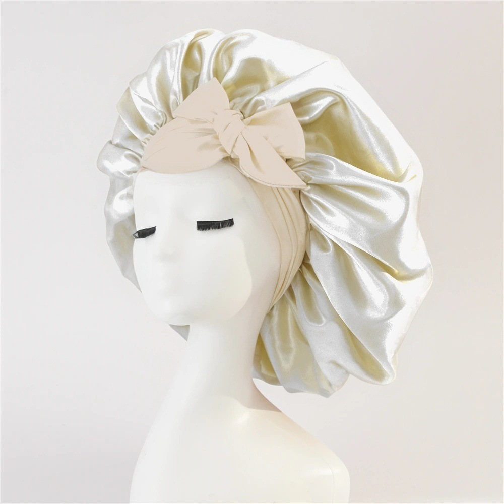 Silk Curly Sleep Cap