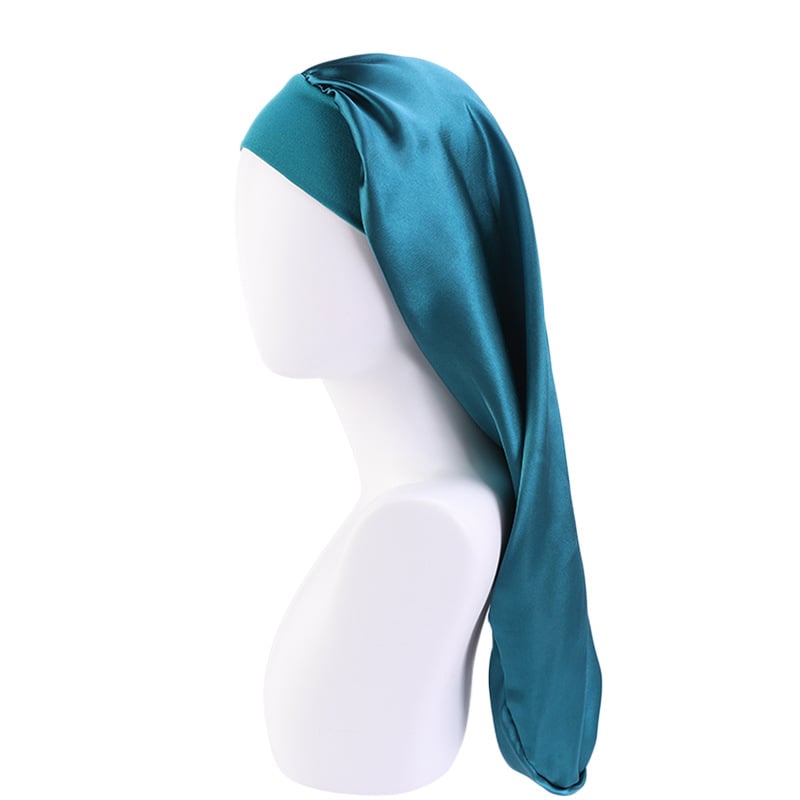 The Happy Neighbor Extra-Long Satin Bonnet for Locs & Braids