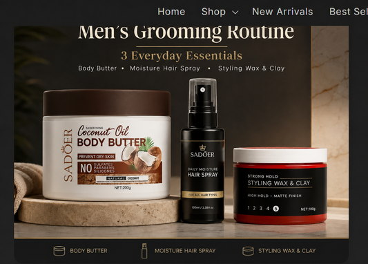 The Happy Neighbor Men's Grooming Routine