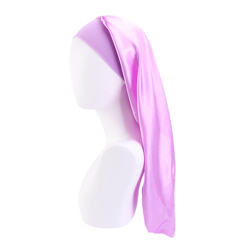 The Happy Neighbor Extra-Long Satin Bonnet for Locs & Braids