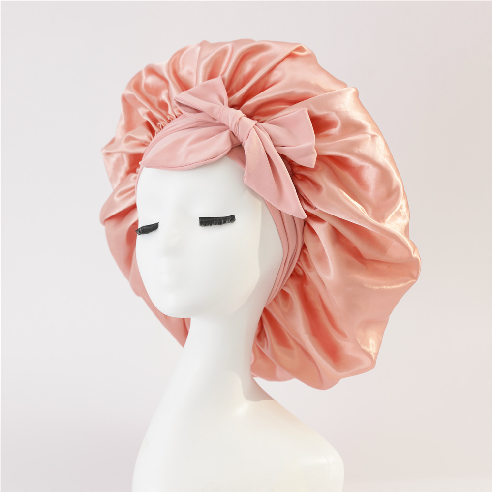 Silk Curly Sleep Cap